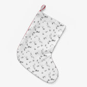 Kerstmis stoppen kleine kerstsok (Voorkant (Hangend))