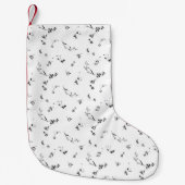 Kerstmis stoppen kleine kerstsok (Voorkant)