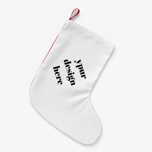 Kerstmis stoppen kleine kerstsok (Voorkant (Hangend))
