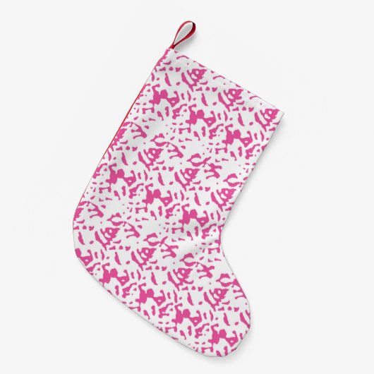 Kerstmis stoppen kleine kerstsok (Voorkant (Hangend))