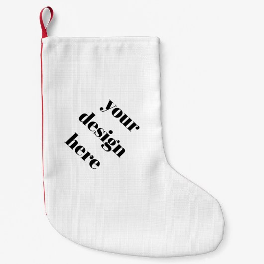 Kerstmis stoppen kleine kerstsok (Voorkant)