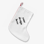 Kerstmis stoppen kleine kerstsok (Voorkant (Hangend))