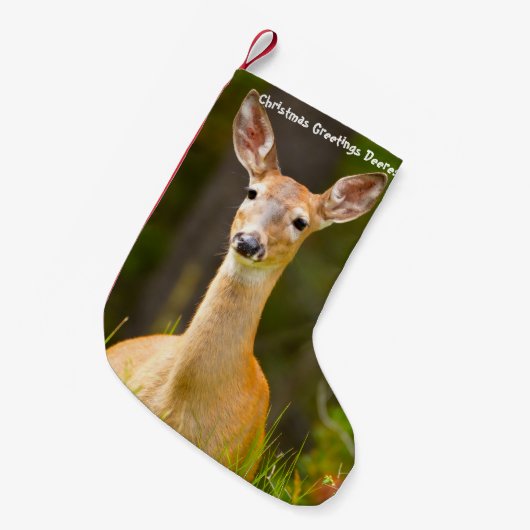 Kerstmis stoppen kleine kerstsok (Voorkant (Hangend))