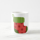 Kerstmis stoppen koffiemok (Center)