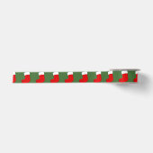 Kerstmis stoppen satijnen lint (Voorkant)