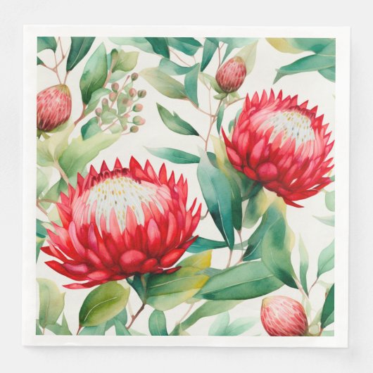 Kerstmis stoppen servet (Voorkant)