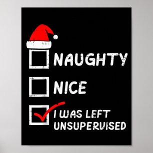 Kerstmis Stout Gezellig Links Ongesuperviseerd Xma Poster