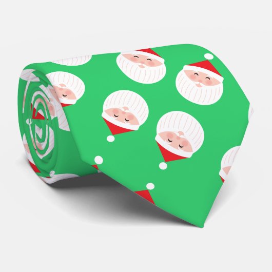 Kerstmis Stropdas (Opgerold)