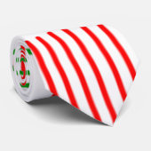 Kerstmis Stropdas (Opgerold)