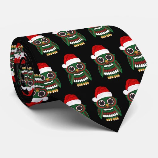 Kerstmis Stropdas (Opgerold)