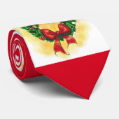 Kerstmis Stropdas (Opgerold)