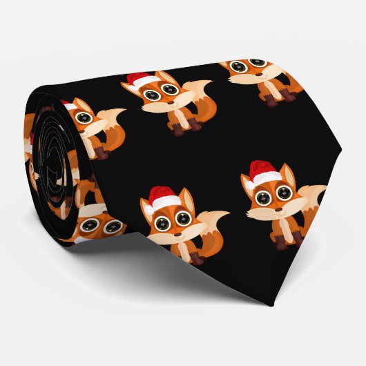 Kerstmis Stropdas (Opgerold)