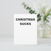 KERSTMIS SUCKS.png Feestdagenkaart (Staand voorkant)