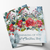 Kerstmis Sympathie Kaart - Bedachtzame Gedachten