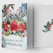 Kerstmis Sympathie Kaart - Bedachtzame Gedachten