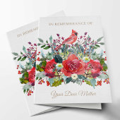 Kerstmis Sympathie Lieve Moeder Herinnering Feestdagen Kaart