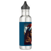 Kerstmis T-Rex 1 Waterfles (Links)