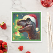 Kerstmis T-Rex 2 Servet (Insitu)