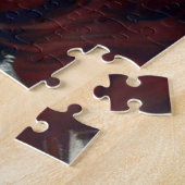 Kerstmis T-Rex (4) Legpuzzel (Zijkant)