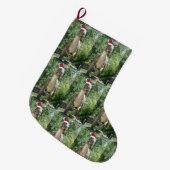 Kerstmis T-Rex Grote Kerstsok (Voorkant (Hangend))