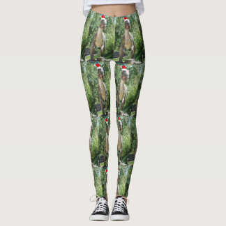 Kerstmis T-Rex Leggings