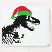 Kerstmis T-Rex Muismat (Voorkant)