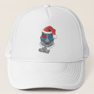 Kerstmis T Rex Trucker Pet