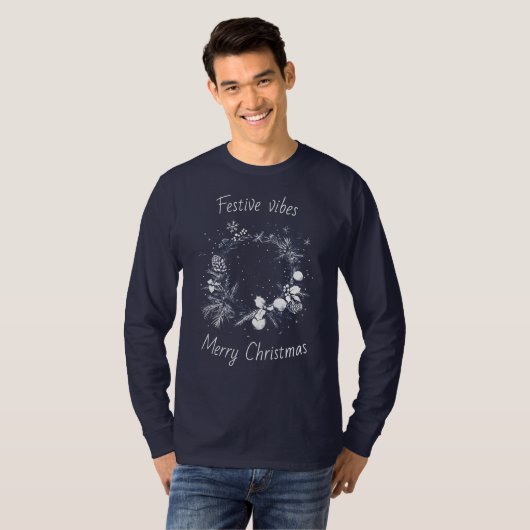 Kerstmis T-shirt (Voorkant volledig)