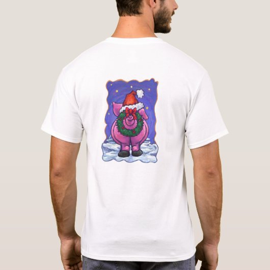 Kerstmis T-shirt (Achterkant)