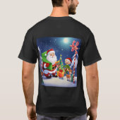 kerstmis t-shirt (Achterkant)
