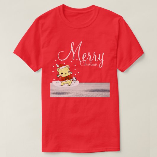 Kerstmis T-shirt (Design voorkant)