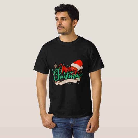 kerstmis t-shirt (Voorkant volledig)
