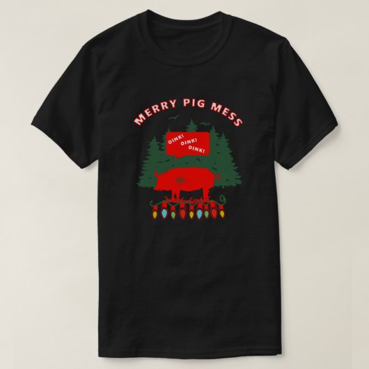Kerstmis T-shirt (Design voorkant)
