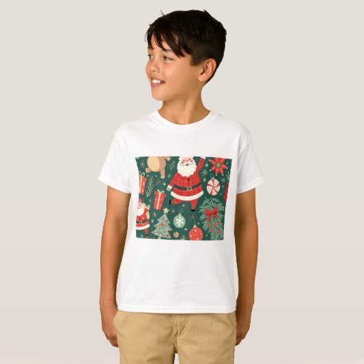 kerstmis t shirt (Voorkant volledig)