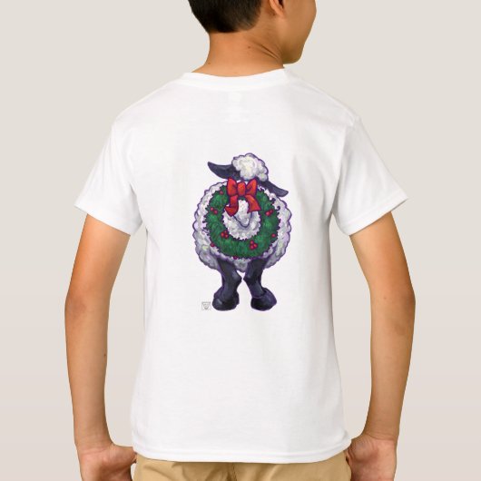 Kerstmis T-shirt (Achterkant)