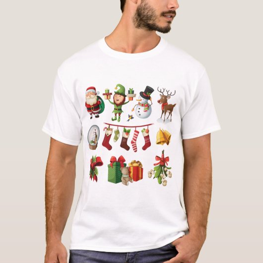 Kerstmis T-shirt (Voorkant)