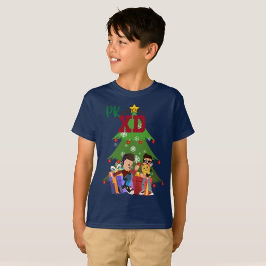 Kerstmis T-shirt (Voorkant volledig)