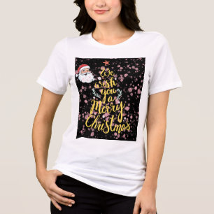 kerstmis t-shirt \  Als cadeau\ voor haar/hij