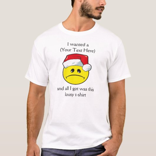 Kerstmis -  T-Shirt met kerstmis (Voorkant)