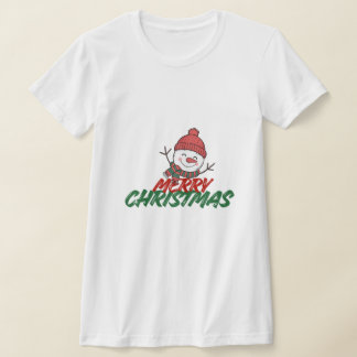 Kerstmis T-shirt, Mooie Kerstmis Familie T-shirt