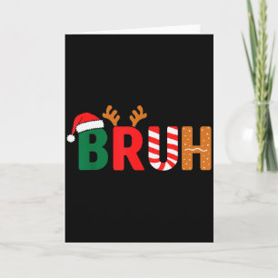 Kerstmis T-shirt tieners jongens Xmas kinderen gra Kaart