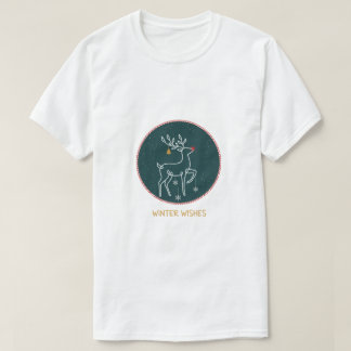 Kerstmis T-shirt voor het hele gezin: Winter Wishe