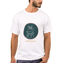 Kerstmis T-shirt voor het hele gezin: Winter Wishe