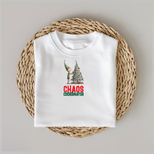 Kerstmis T-shirt voor moeders met sarcastische hum