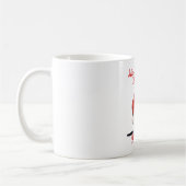 Kerstmis Tabby Kat Koffiemok (Links)