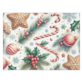 Kerstmis Tafelkleed (Voorkant (Horizontaal))