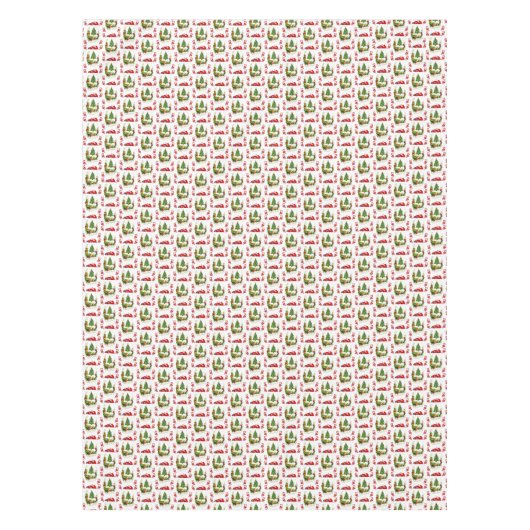 Kerstmis Tafelkleed (Voorkant)