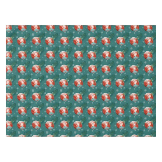 Kerstmis Tafelkleed (Voorkant (Horizontaal))