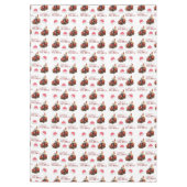 Kerstmis tafelkleed, kerstvakantie zegenen tafelkleed (Voorkant)