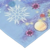 Kerstmis tafelkleed met mooie kerstboom (Gekanteld)